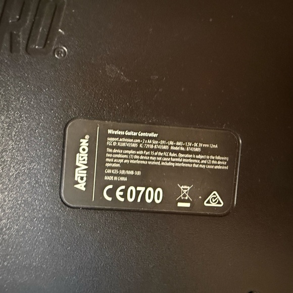 Guitar Hero PS4 PS3 Guitar Controller Xbox 360 Strap 00064 No Dongle - Picture 7 of 7